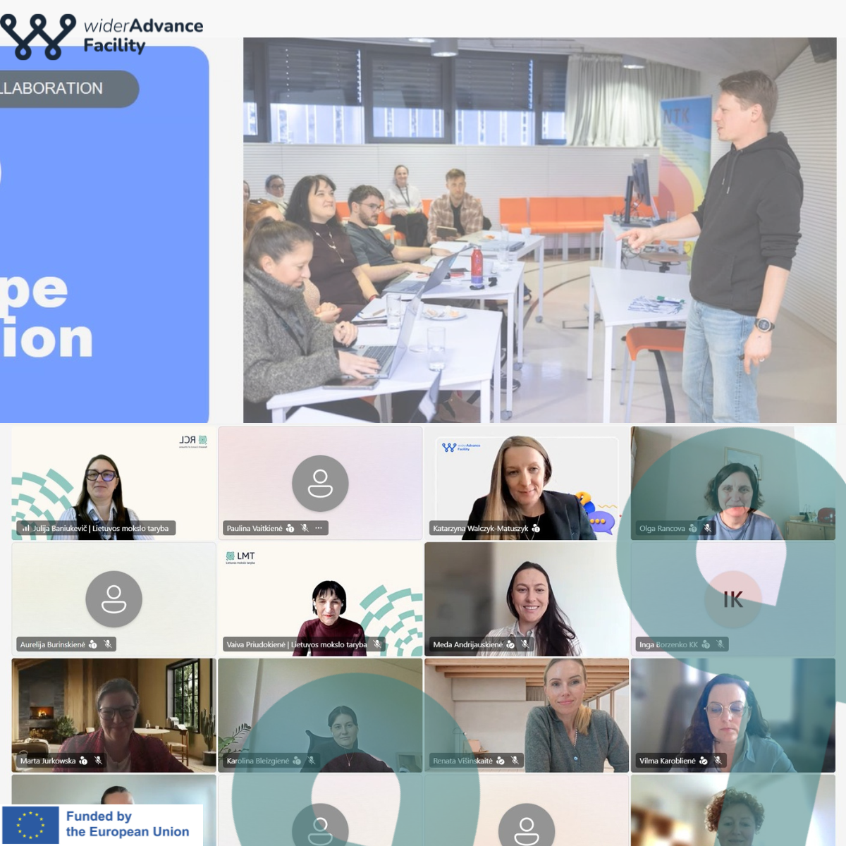 A Toolkit, Not a Lecture: widerAdvance in Lithuania