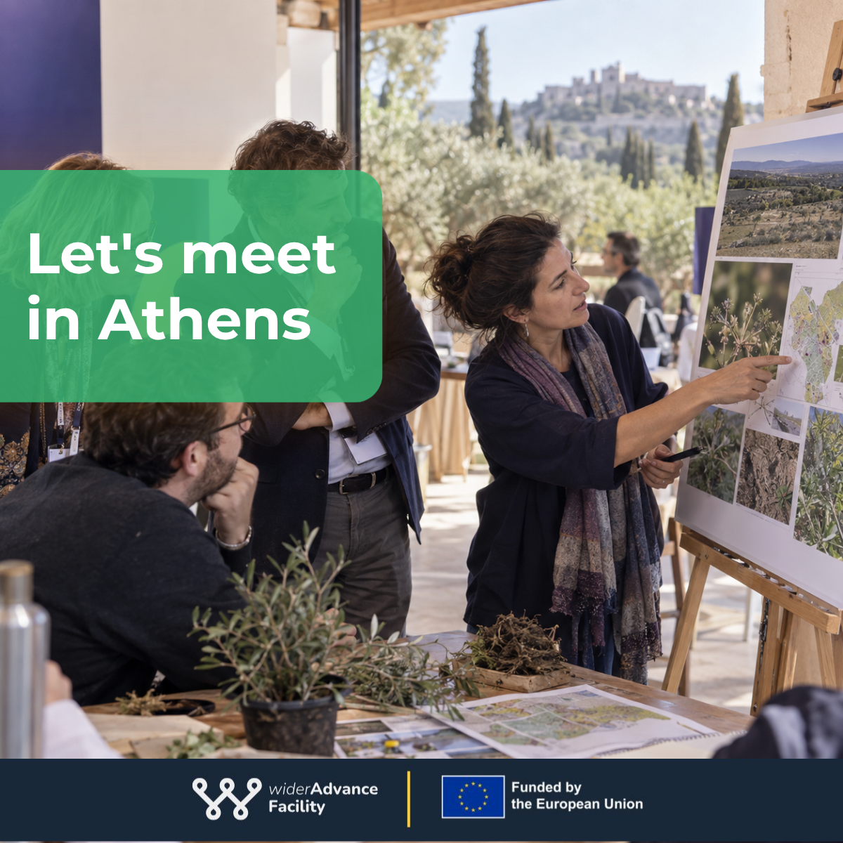 Meet the widerAdvance Facility at the Farming for Climate Conference in Athens