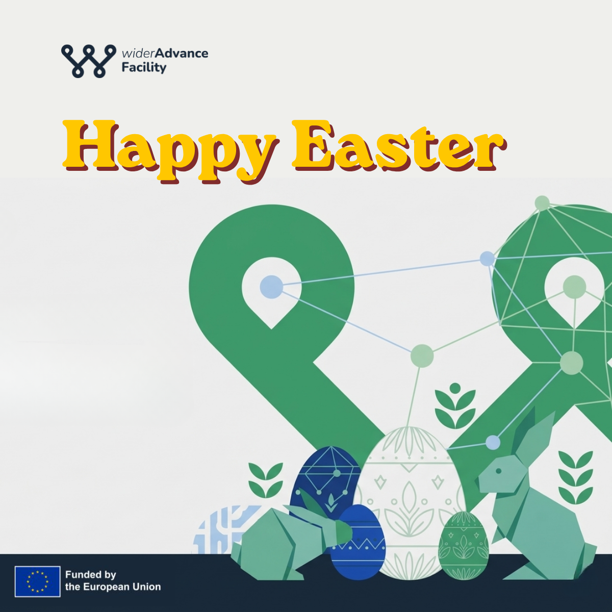 A quick break for a busy Spring: Happy Easter from widerAdvance